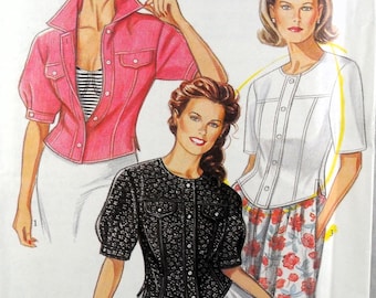 UNCUT New Look 6697 Top or Jacket, bust 30.5-38