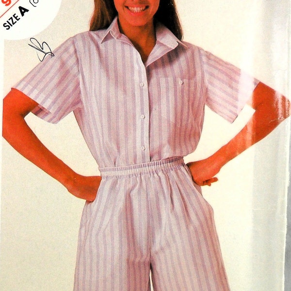 McCall's 9517 Shirt and Shorts, bust 32.5