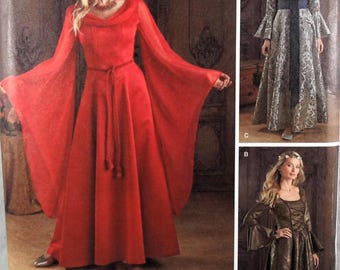 UNCUT Simplicity 1045 Costume Gown, bust 36-42