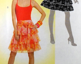 UNCUT McCall's 5888 Skirts and Sash, hip 36-42