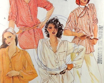 McCall's 6385 Blouse or Tunic, bust 32.5-34
