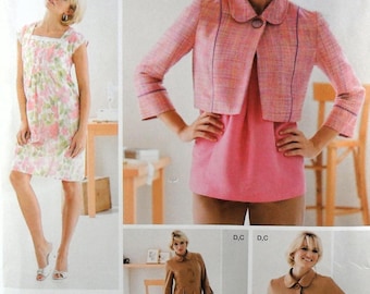 UNCUT Simplicity 3523 Dress or Top, Jacket, and Pants, bust 30.5-36