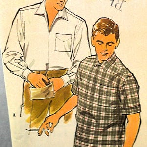 McCall's 5758 Shirt, chest 34-36