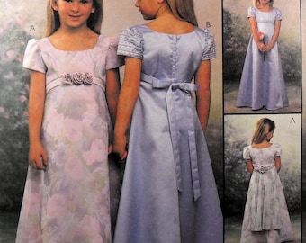 UNCUT McCall's 2021 Empire Dress, breast 23-25