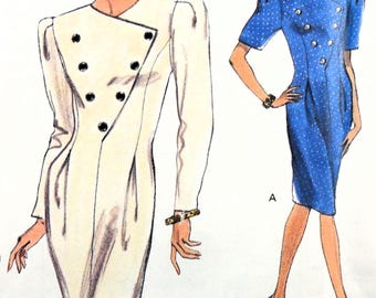UNCUT Vogue 7830 Kleid, Büste 34-36