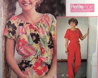 McCall's 6070 Jumpsuit, bust 31.5