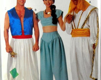 Butterick 3048 Aladdin Costumes, hip 33-34
