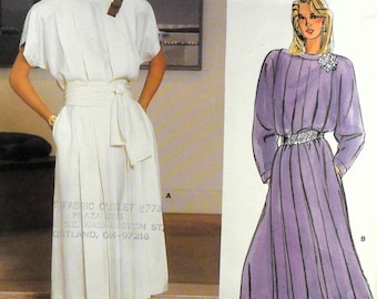 UNCUT Vogue 1553 Guy Laroche Dress, bust 34