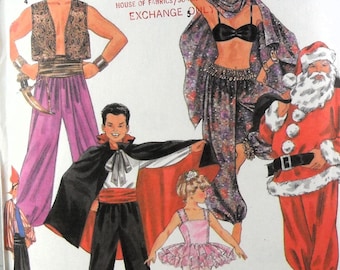 UNCUT Simplicity 9892 Costumes, chest/bust 32-42
