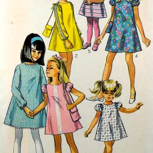 Simplicity 7454 Dress and Bag, breast 25
