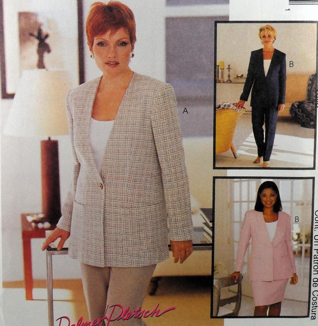 UNCUT Mccall's 2137 Jacket, Pants, and Skirt, Bust 32.5 - Etsy