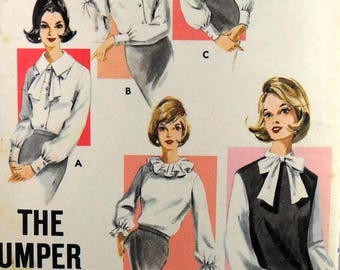 Butterick 3082 Blouse and Jumper, bust 36