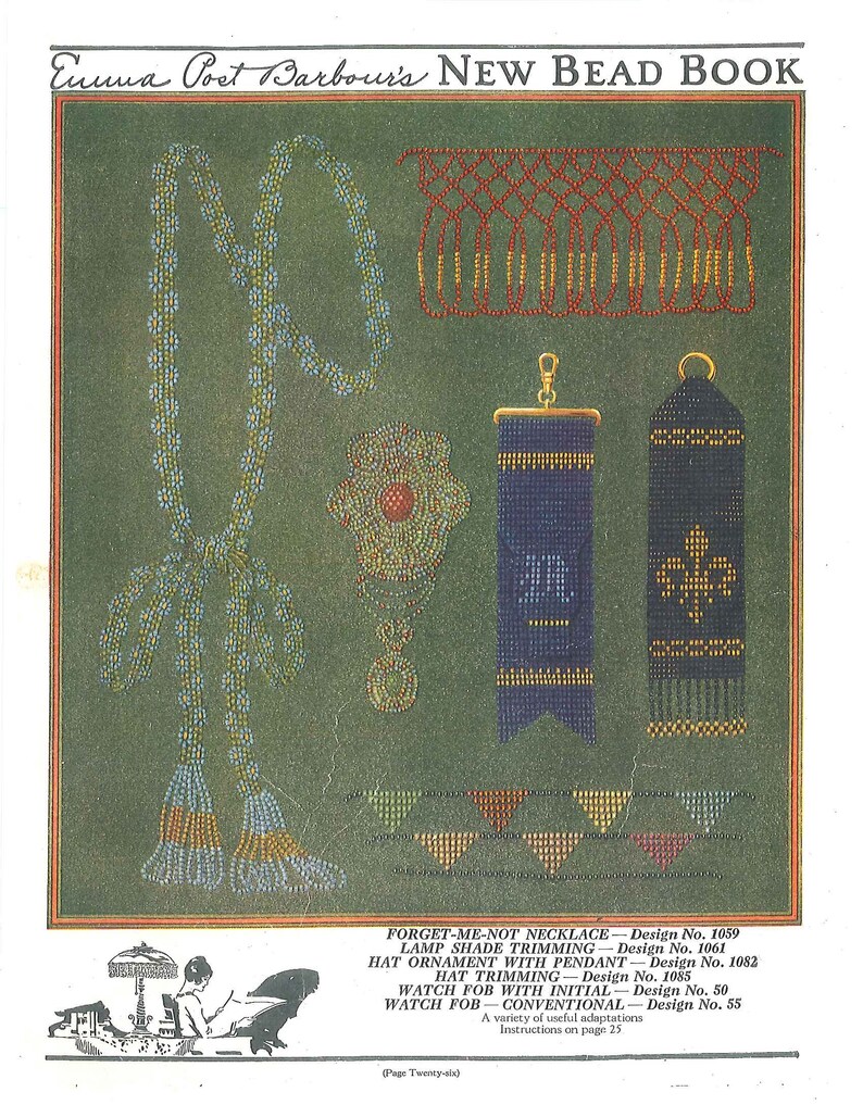 PDF Emma Post Barbour's New Bead Book, Knit and Crochet Bead Bags