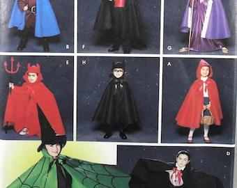Simplicity 5927 Costume Capes, Robes, and Headpieces, breast 22-27