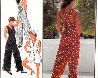 Style 1899 Jumpsuit in Two Lengths, bust 31.5