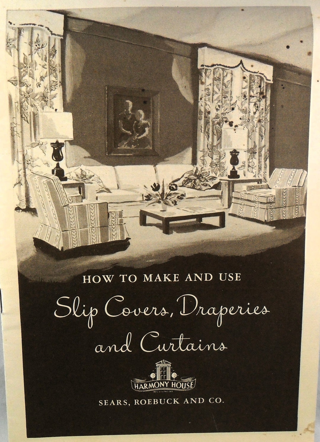 How to Make Slip Covers, Draperies, and Curtains Booklet Etsy
