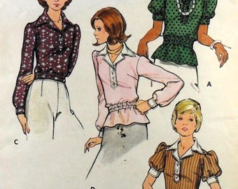 Butterick 3197 Blouse, bust 34
