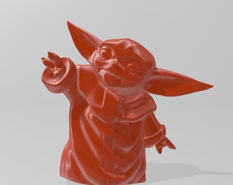 Fondant Yoda Topper Etsy