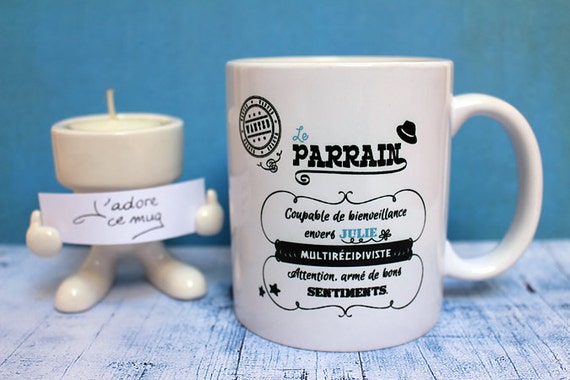 Mug à personnaliser - Parrain