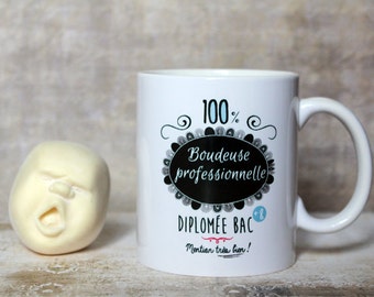 Mug mamie. Tasse Personnalisable. Cadeau Pour Grand-mère à Personnaliser.  Texte Et Graphisme by Piou Créations. Made in France 