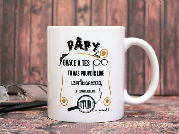 Mug personnalisé pour Papa, Cadeau personnalisé pour pÈRE