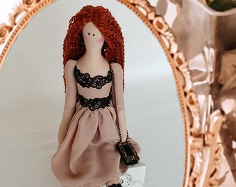 Doll keychains Dolls Keychains Interior dolls Textile dolls Tilda Puppet Accessories