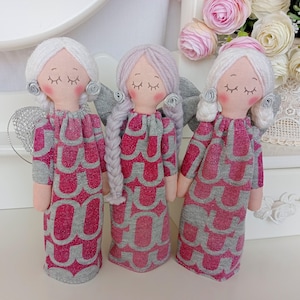 little angel, angel doll, Christmas angel &quot;7&quot;, Christmas angel, Christmas tree angel, home decoration, Christmas decor, christening gift