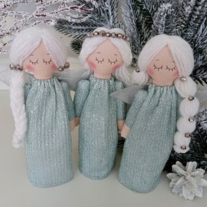 little angel, angel doll, Christmas angel &quot;7&quot;, Christmas angel, Christmas tree angel, home decoration, Christmas decor, christening gift