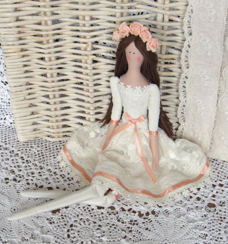 Tilda Puppe handgefertigt. Mode-Puppe. Textil-Puppe. | Etsy