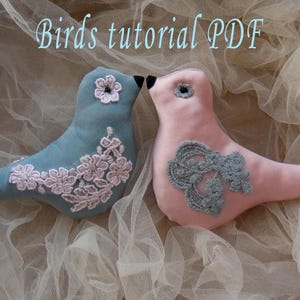 原始的な鳥のPDFパターン、冬の装飾、DIYホームとホリデーデコレーション、鳥の縫い方チュートリアル、ウクライナのデジタルファイル、新年の装飾