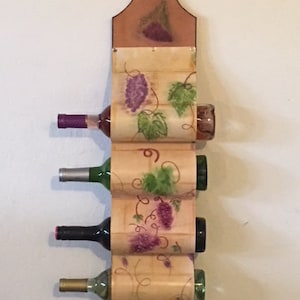 Custom Made 4 Wine Bottle Wrack