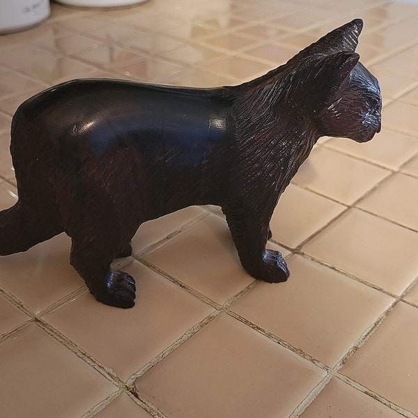 Bobcat Statue Etsy