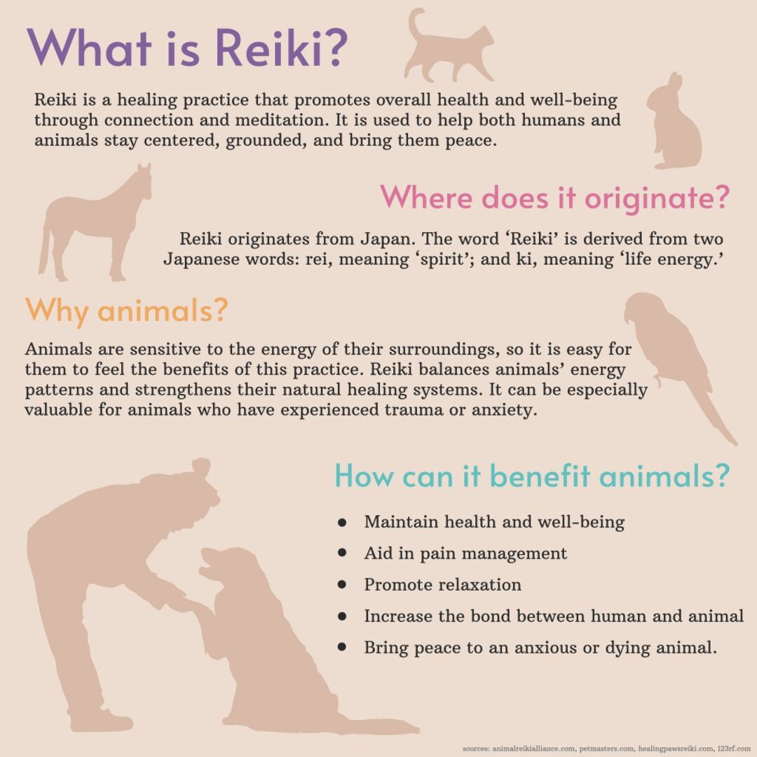 Distance Animal Reiki Healing/ Pet Energy Healing Etsy