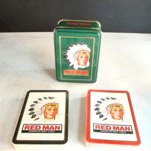 Vintage Redman Tin - Etsy
