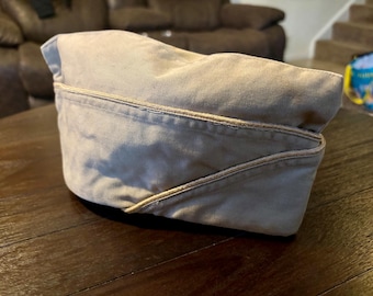 Vintage 1950s US Army Garrison Cap - Authentic Military Collectible