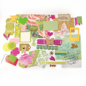 Scrapbook kit, journal pack, pocket letter pack, ephemera pack, paper kit, junk journal kit, happy mail, snail mail lot.