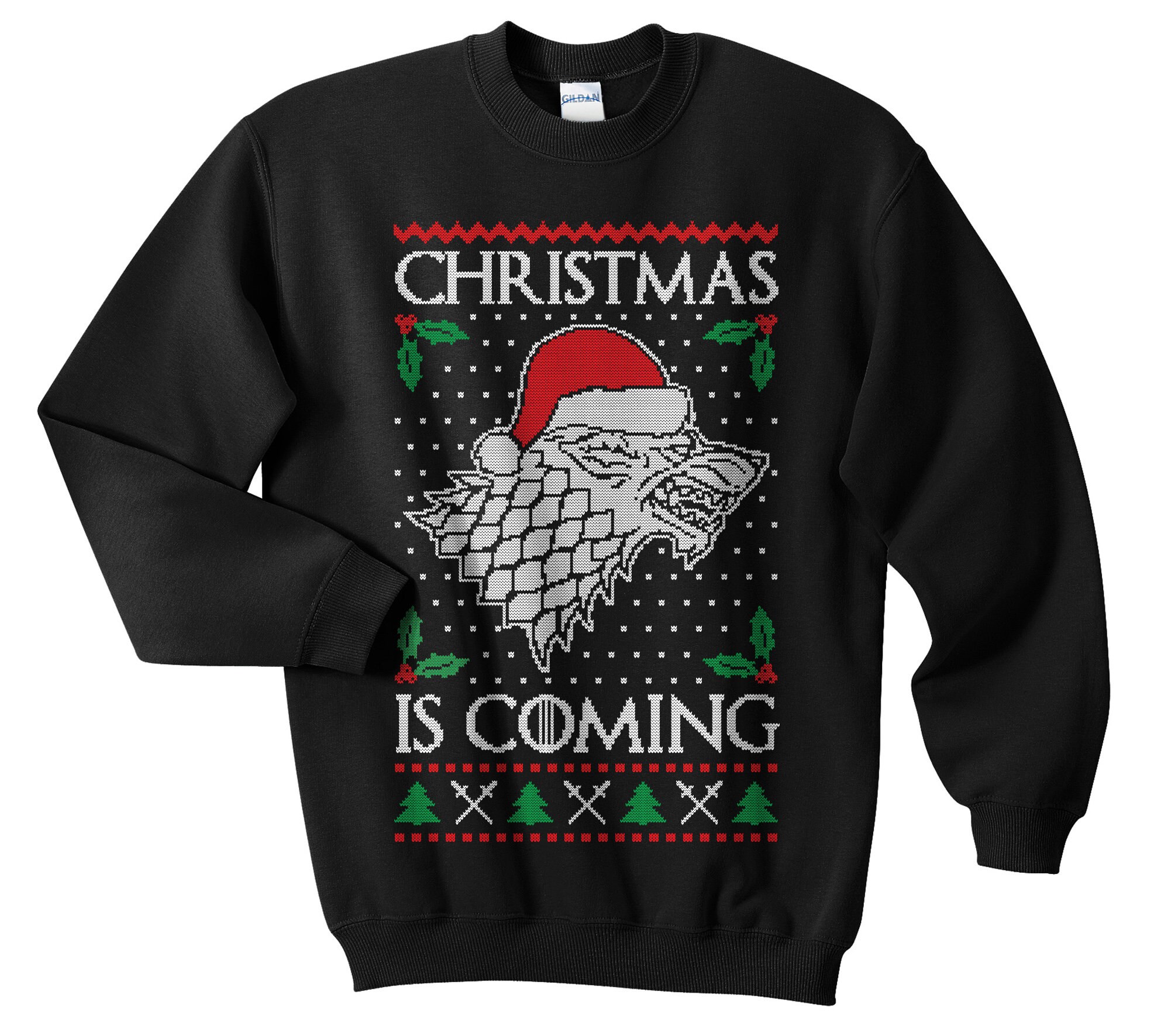 Christmas Is Coming Sweatshirt Sweater Jumper Top Xmas Festive  Etsy