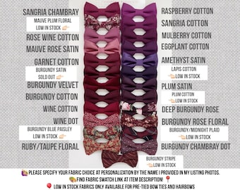 Papillon bordeaux, papillon palissandro, papillon vino, papillon acai, papillon ramato, papillon da sposa, papillon da sposo, papillon da testimone di nozze, papillon da uomo, papillon da fedi nuziali