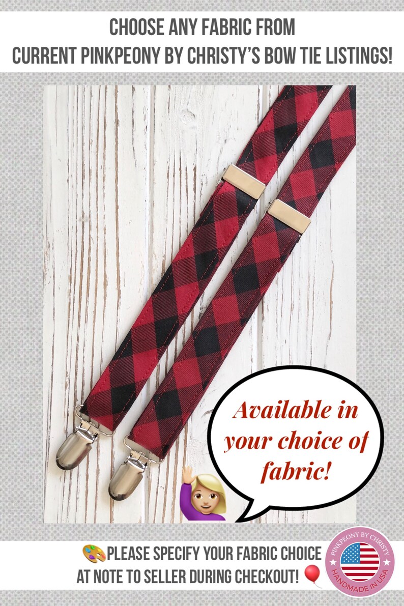 Seersucker Bow Tie: Plaid, Gingham, Rainbow - Ring Bearer, Groomsmen image 12