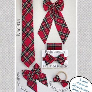 Seersucker Bow Tie: Plaid, Gingham, Rainbow - Ring Bearer, Groomsmen image 11
