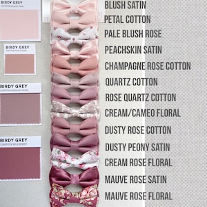 Blush pink bowtie-Dusty rose bowtie-Desert rose bowtie-Vintage mauve bowtie-Quartz bowtie-rose floral bowtie-Groomsmen bowtie-Dog bowtie