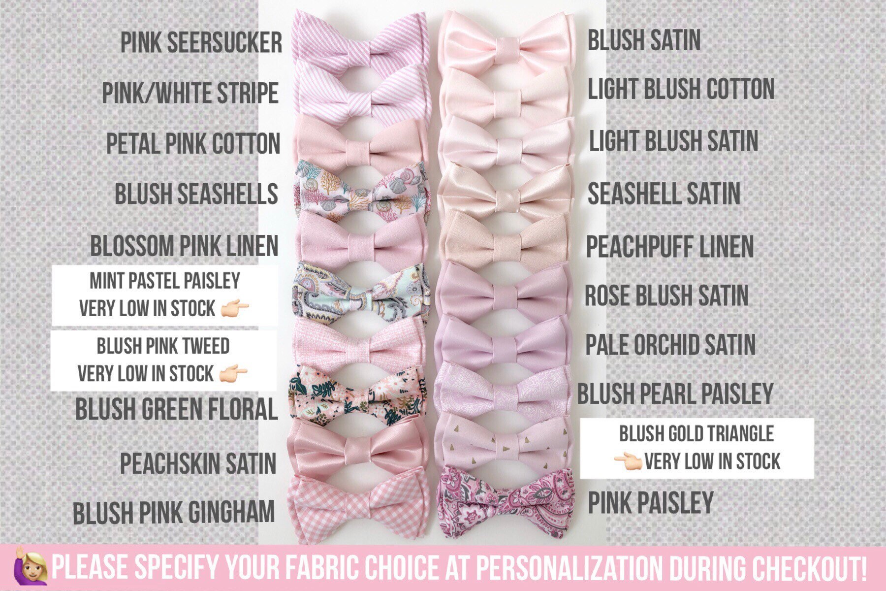 Blush Pink Bowtie for Groom Groomsmen Ring Bearerdaddy and Etsy Canada