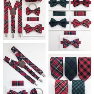 Seersucker Bow Tie: Plaid, Gingham, Rainbow - Ring Bearer, Groomsmen image 10