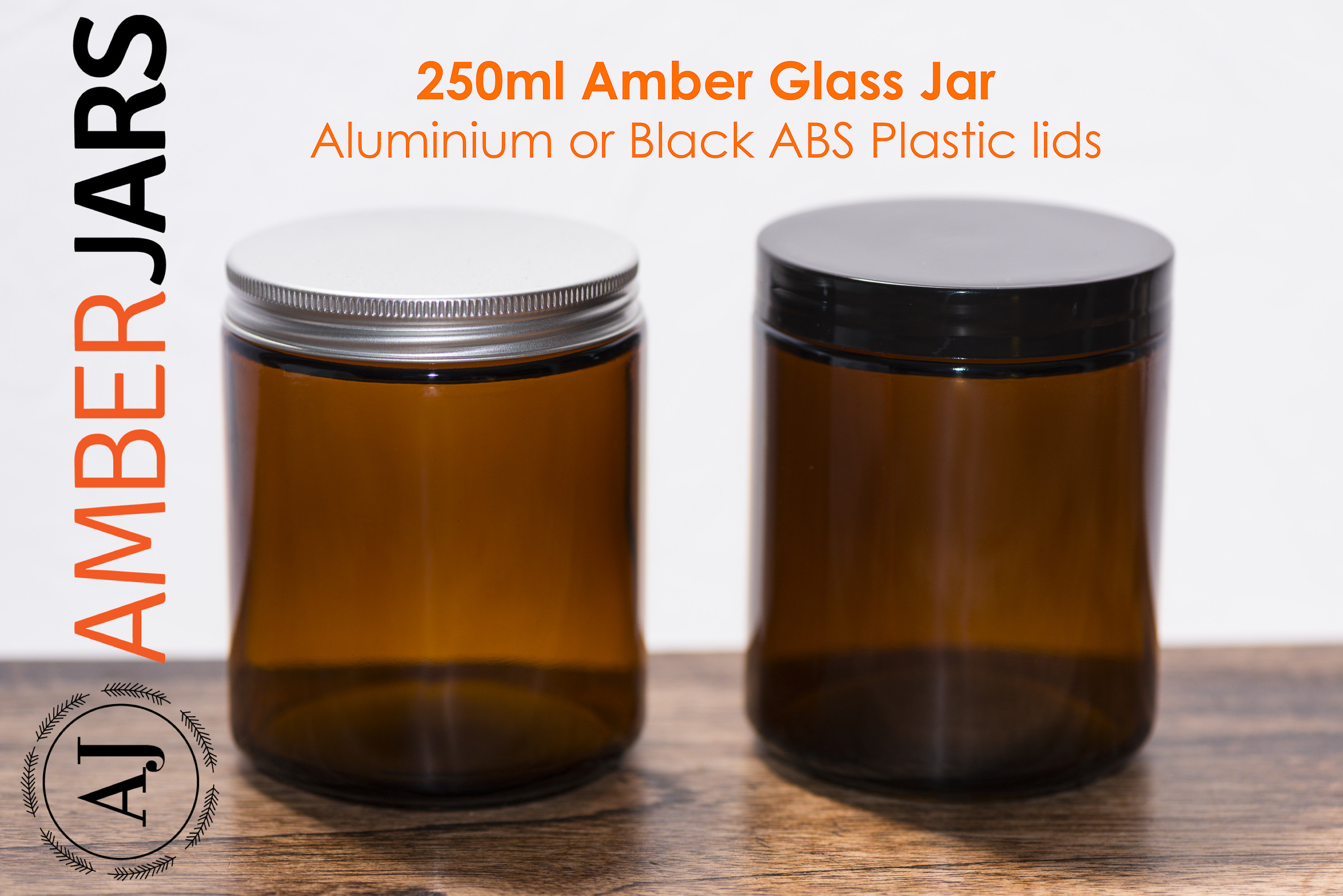 Download 250ml Amber Glass Jar Diy Jar Candle Jar Free Delivery Etsy