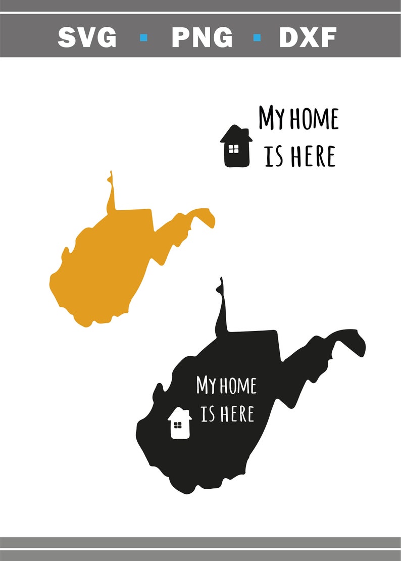Free Free 340 Home Wv Svg SVG PNG EPS DXF File