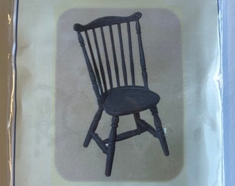 Miniature Duxbury Chair DIY Kit (Self assemble and paint) from Chrysnbon - I014