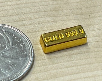 1kg 35oz Fake Gold Bar Bullion Door Stop Brass Prop, Replica Gold Bar  Paperweight Gift Joke 