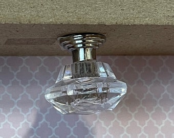 Dollhouse Ceiling Light 1:12 Scale Miniature Metal Ceiling Lamp (non-working) - WS6C