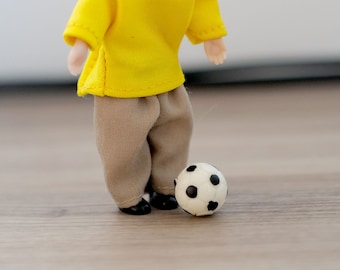 ミニチュアサッカーボール ミニチュア子供用サッカーボール ドールハウス用品 フットボール 直径9
