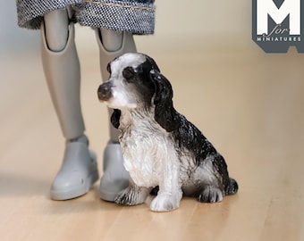 ミニチュアコッカースパニエル犬 I ドールハウスミニチュアペット I